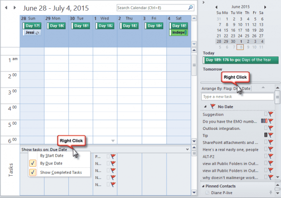 task lists