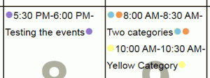 you can customize what to include in a calendar printout