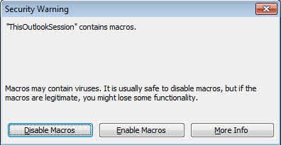 Allow macros to run