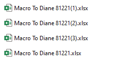 increment filename