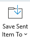Save sent items icon
