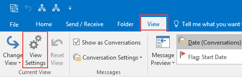 view settings