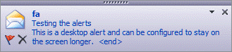 desktop-alert Desk Top alert in Outlook