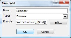 Create a new custom field