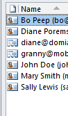 Create a contact group
