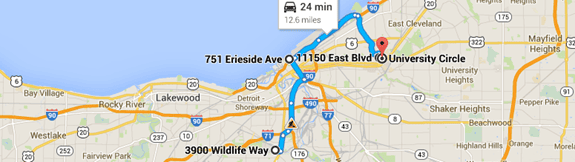 map directions for multiple contacts