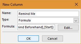 create a custom field