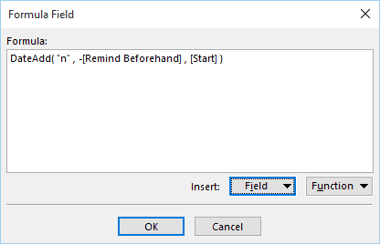 enter a formula in the formula editor