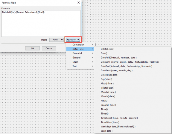 insert functions