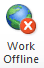 Work offline icon