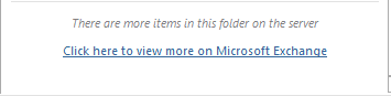 click to view more mail on the server