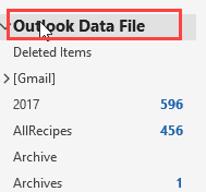 select root folder
