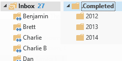Sort by Sender