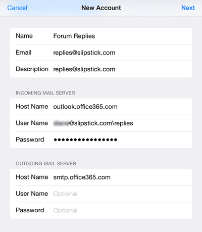 imap server names