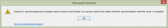 Exchange Sync error
