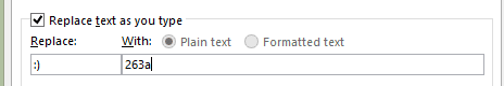 type 263a then alt+x to add the unicode version
