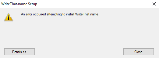 Error installing BCM