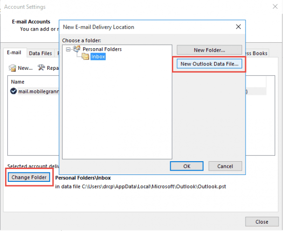 add a new data file