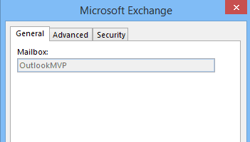 Account name field