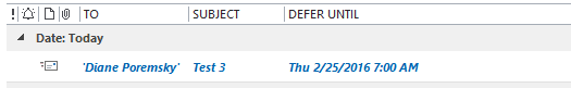 defer messages