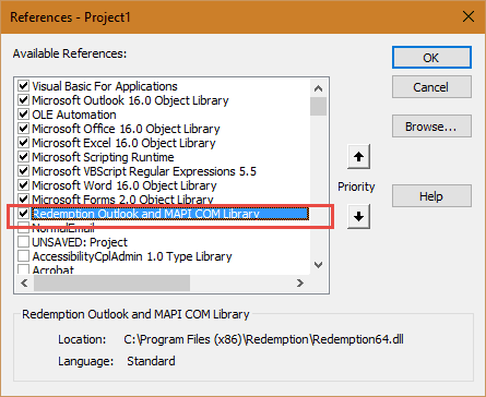 Install & Enable Redemption