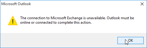 outlook 2010 account errors