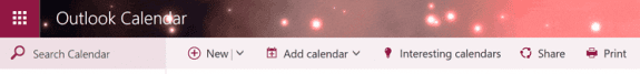 add calendars to Outlook on the web