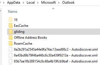 gliding folder