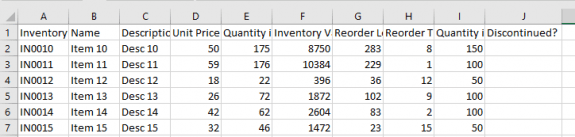 Send tables in an email