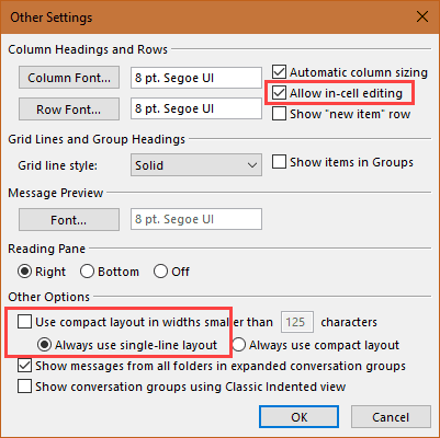 enable incell editing
