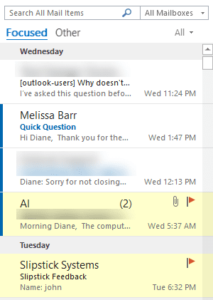 conversation mode message list