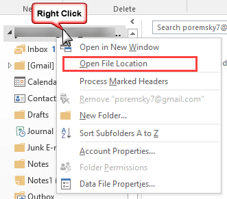 open file explorer