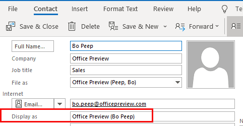 bulk change the display name field