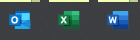 taskbar icons