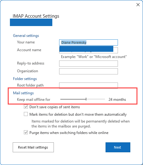 lower the sync slider