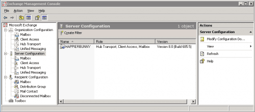 Figure1: Exchange 2007