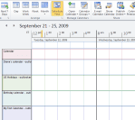 Schedule layout