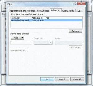 Create a filter in Outlook