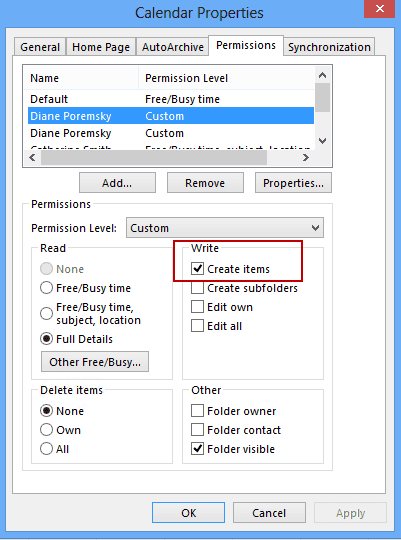 You need at least Create Permission to publish forms in other users mailboxes