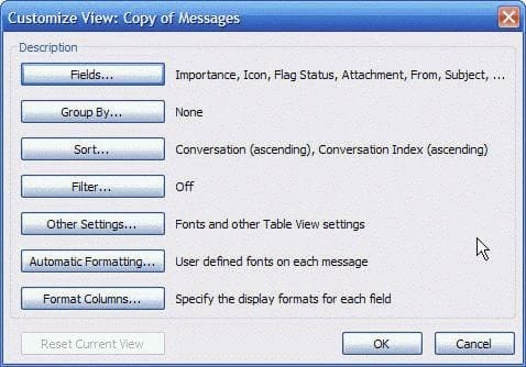 cusomize-view-settings