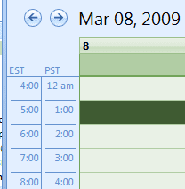 Dual time zones and DST