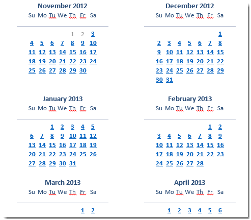 Send calendar by email