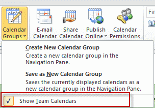 expand-calendar-groups Expand calendar groups to hide team calendars