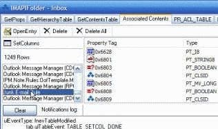 Delete junk mail rules