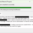 sync error with Gmail or yahoo account