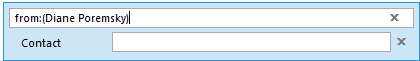 Instant Search field