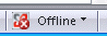 Work offline icon