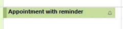 Reminder bell