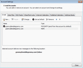 A POP3 and Hotmail Connector account for same email address