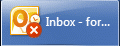 Task bar icon for work offline